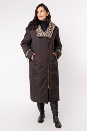 Куртка женские из тканей KAHVE, модель 5145/kps