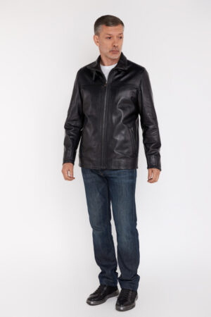 Куртка мужская из натуральной кожи VISKI, модель 303