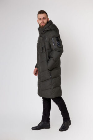 Куртка мужские из BALON/биопухов хаки, модель W 589m/kps