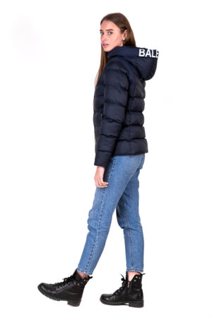 Куртка женские из BALON/биопухов темна-синие, модель 2044/kps
