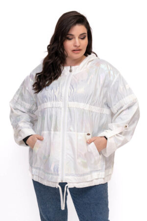 Куртка женские из тканей лиловые, модель Sappho/kps