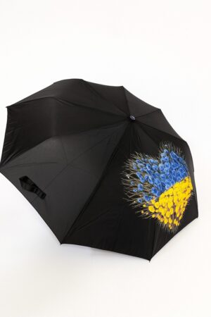 Зонт женский из тканя серый, модель 7916/автомат