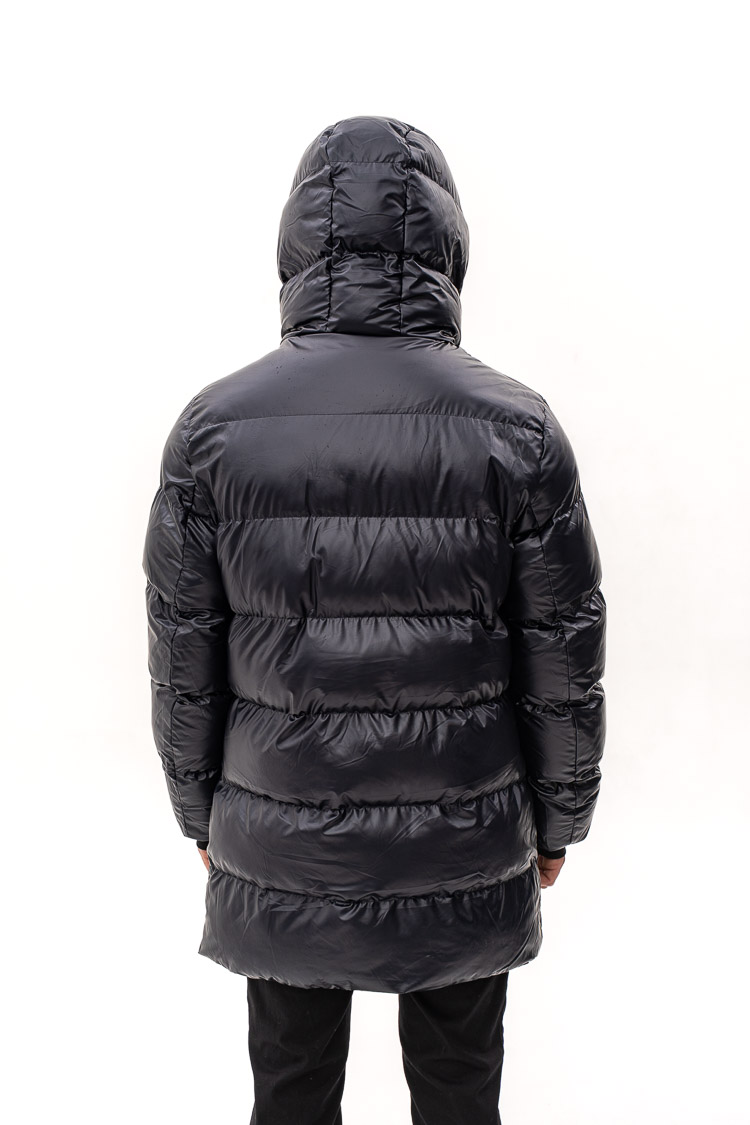 Куртка мужские из тканей темна-синие, модель 91025/kps Куртка мужские из тканей темна-синие, модель 91025/kps