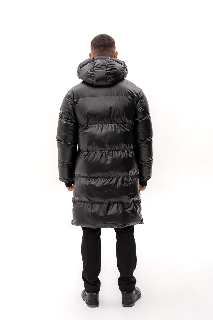 Куртка мужские из тканей черные, модель Et-69/kps Куртка мужские из тканей черные, модель Et-69/kps